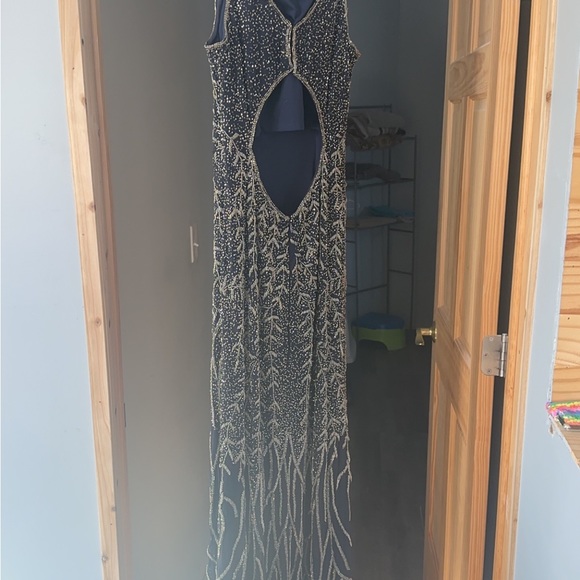 Lush 8 navy blue dress - Picture 5 of 7